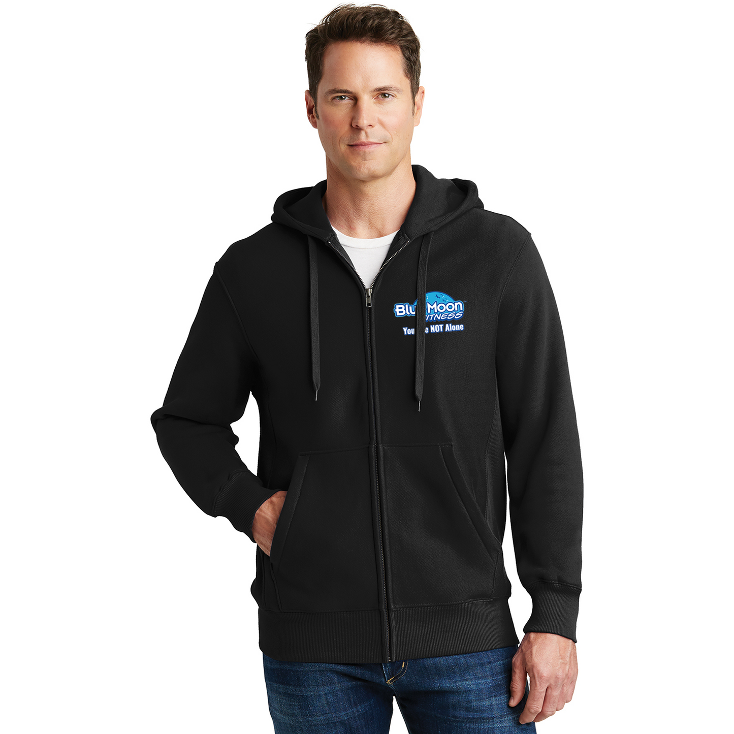 Blue Moon Heavyweight Full-Zip Hooded Sweatshirt