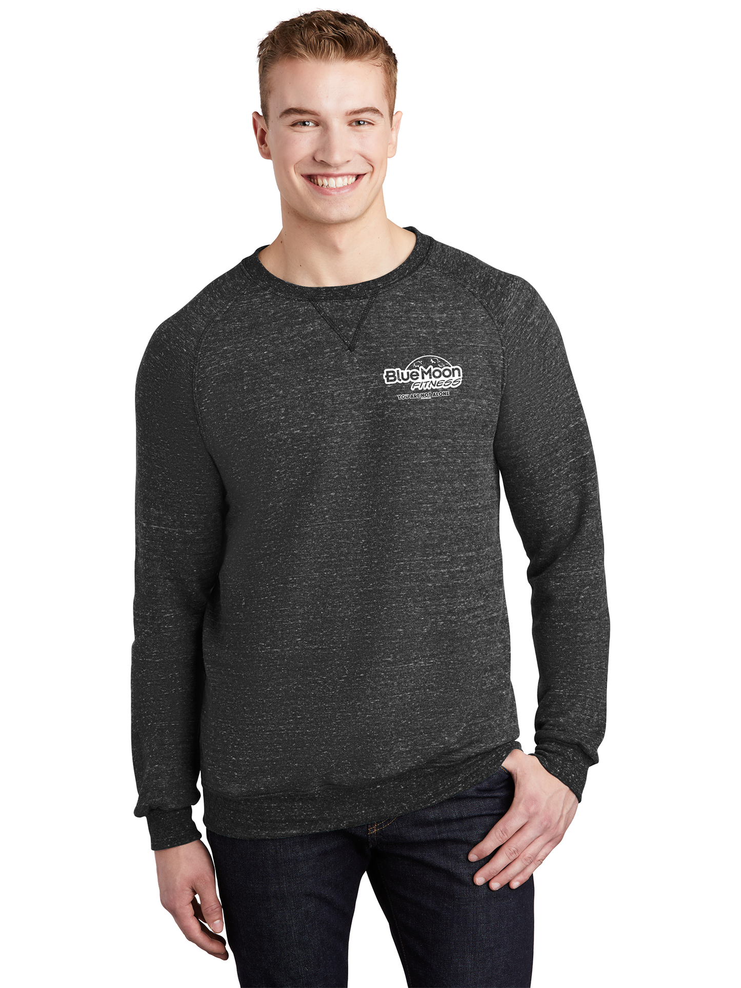 Unisex French Terry Raglan Crew